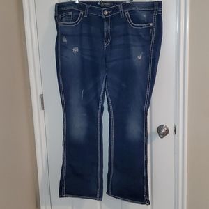 Silver jeans plus size 24